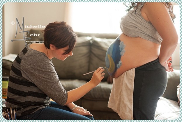 Blogstomp_0163.jpg Belly Art, Painted belly, Long isalnd photographer, Long island maternity photographer, long island newborn photographer
